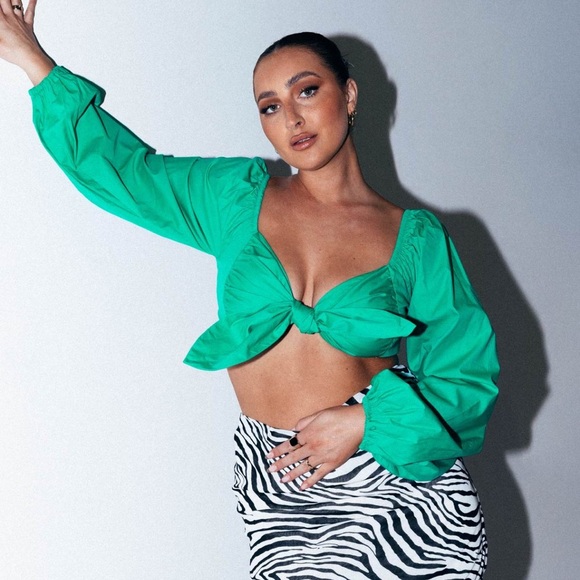 Princess Polly Aysia Long Sleeve Wrap Top - Picture 1 of 3